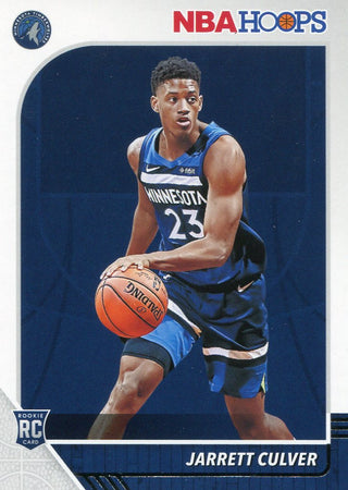 Jarrett Culver 2019-20 Panini NBA Hoops Rookie Card