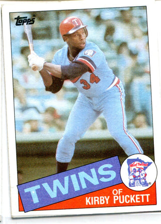 Kirby Puckett 1985 Topps Card #536