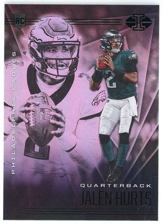 Jalen Hurts 2020 Panini Illusions Rookie Card #11