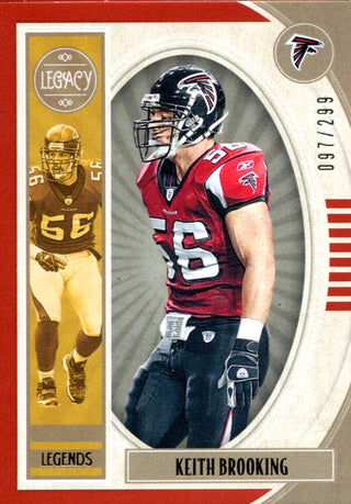 Keith Brooking 2019 Panini Legacy Insert Card