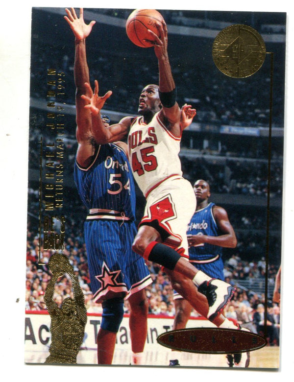 Michael Jordan 1995 Upper Deck SP Championship Series #41 Card