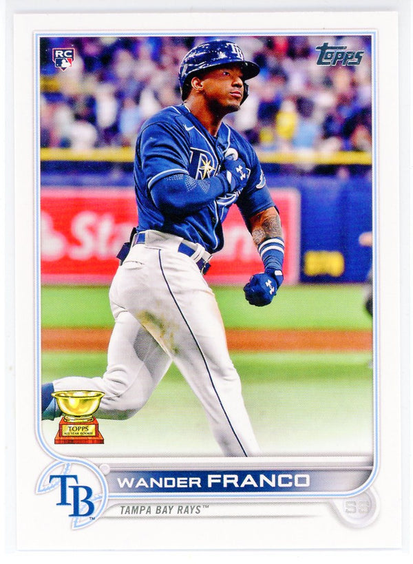 Wander Franco 2022 Topps Series One Rookie Card #215