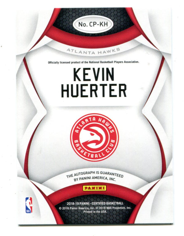 Kevin Huerter 2018 Panini Select #rjakht Auto Card /199