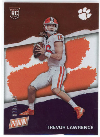 Trevor Lawrence 2021 Panini Father's Day Rookie Card #RC11