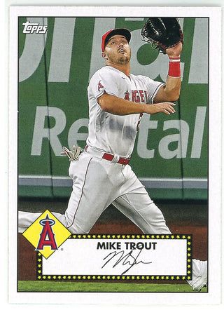 Mike Trout 2021 Topps Card #T52-27