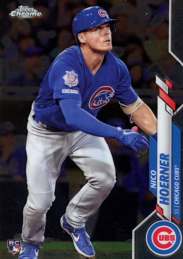 Nico Hoerner 2020 Topps Chrome Rookie Card