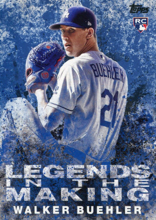 Walker Buehler 2018 Topps Legends In The Making Rookie Card