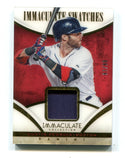 Dustin Pedroia 2014 Panini Immaculate Collection Swatches #31 Jersey Card 67/99