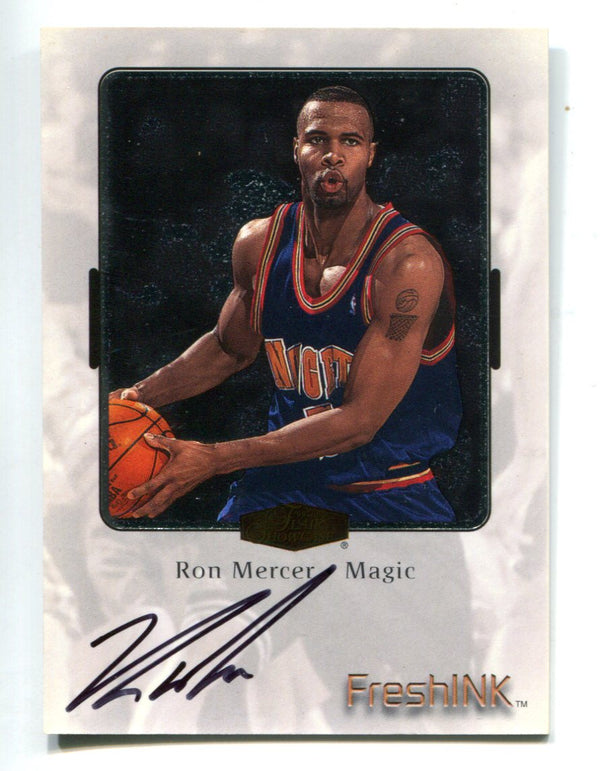 Ron Mercer 2000 Fleer Freshink Auto RC