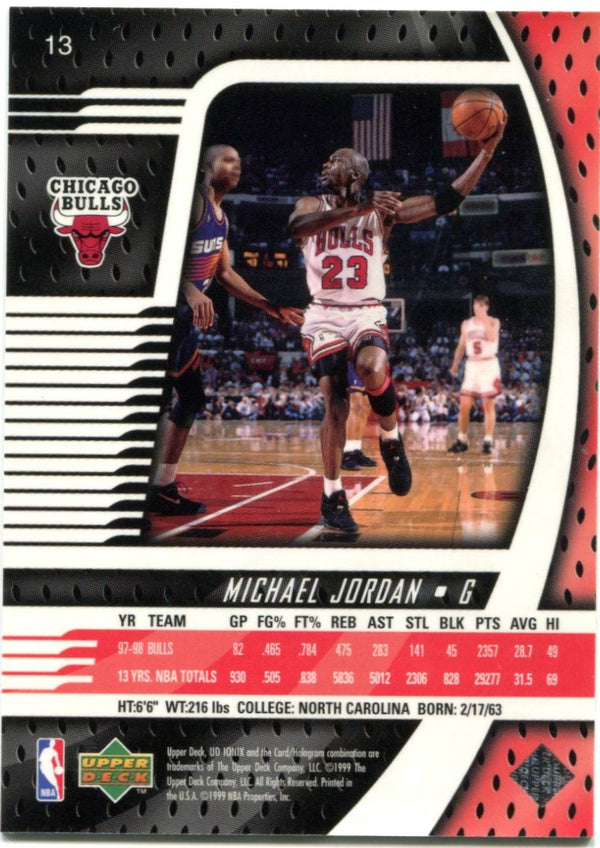 Michael Jordan Upper Deck Idnix 1999