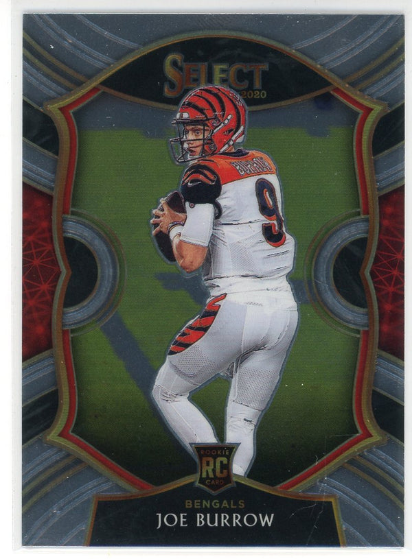 Joe Burrow 2020 Panini Select Concourse Rookie Card #46