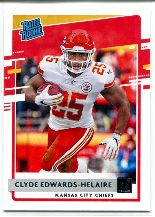 Clyde Edwards- Helaire Donruss Rookie Card