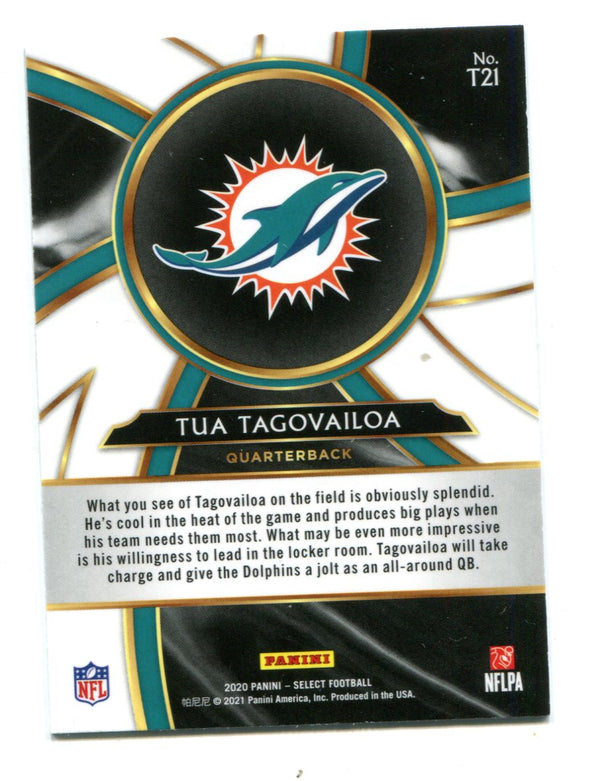 Tua Tagovailoa 2020 Panini Select Turbocharged #T21 RC