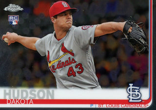 Dakota Hudson 2019 Topps Chrome Rookie Card