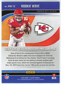 Clyde Edwards-Helaire 2020 Panini Playoff Rookie Wave Card #RW-12