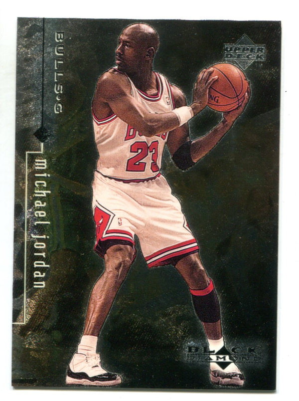 Michael Jordan 1999 Upper Deck 10 Black Diamond #10 Card