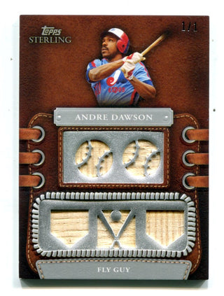 Andre Dawson 2010 Topps Sterling Legendary Collection #5LLR51 1/1 Card