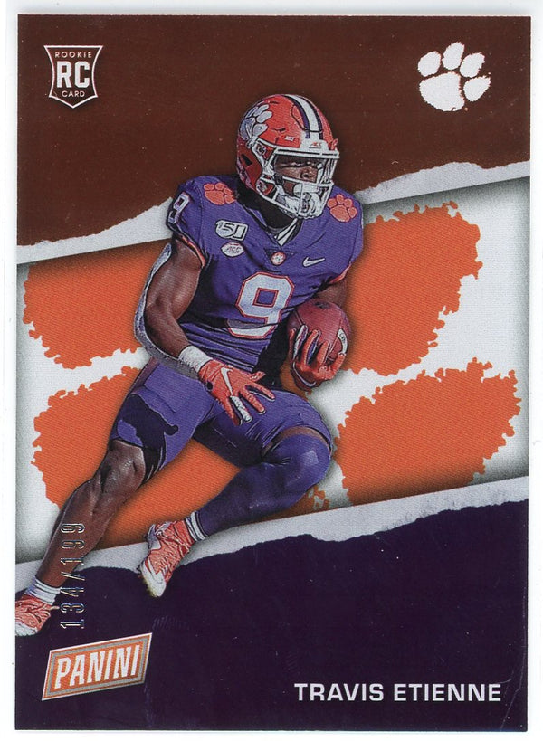 Travis Etienne Jr. 2021 Panini Father's Day Rookie Card #RC16