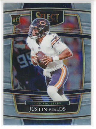 Justin Fields 2021 Panini Select Rookie Card #50