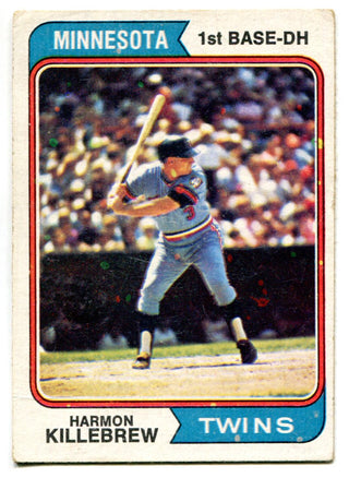 Harmon Killebrew 1974 Topps Card #400