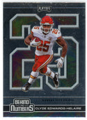 Clyde Edwards-Helaire 2020 Panini Playoff Behind the Numbers Rookie Card #BTN-29