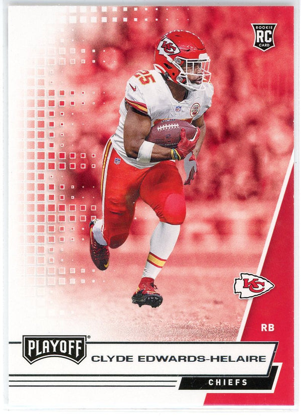 Clyde Edwards-Helaire 2020 Panini Playoff Rookie Card #221