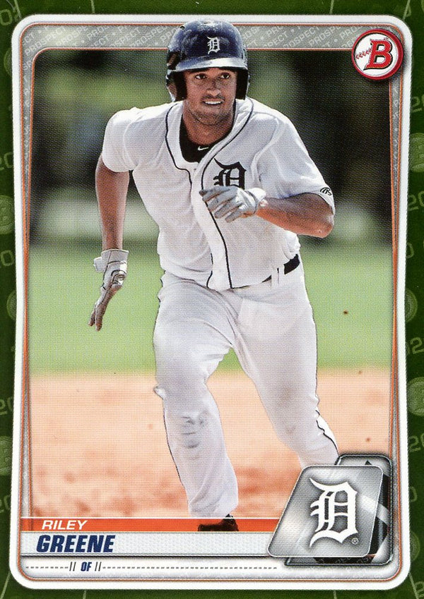 Riley Greene 2020 Bowman Card