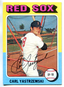 Carl Yastrzemski 1975 Topps Card #280