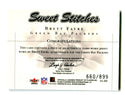 Brett Favre 2003 Fleer Showcase Sweet Swatches 660/899 Card