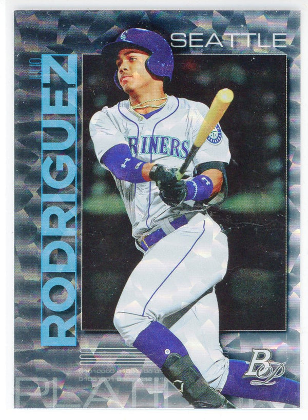 Julio Rodriguez 2020 Bowman Platinum Cracked Ice Rookie Card #TOP-94