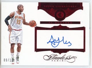 Al Horford Autographed 2015-16 Panini Flawless Super Signature Card #SS-AH