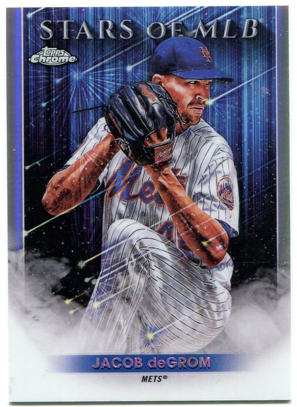 Jacob Degrom Topps Chrome Stars of MLB