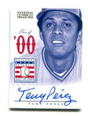 Tony Perez 2012 National Treasures #35 Autographed Card 21/25