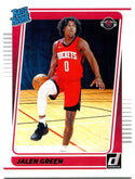 Jalen Green Panini Donruss Rated Rookie