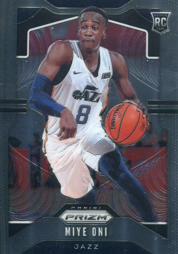 Miye Oni 2019-20 Panini Prizm Rookie Card