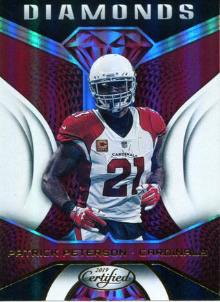 Patrick Peterson 2019 Panini Certified Diamonds Insert Card