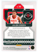 Jalen Green 2021-22 Panini Prizm Rookie Card #306