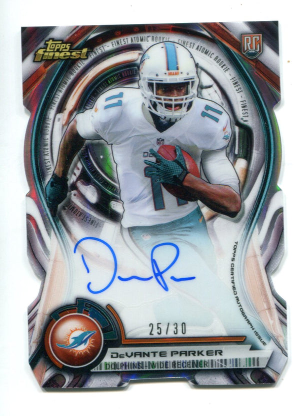 DeVante Parker 2015 Topps Finest #radc6 Auto RC /30