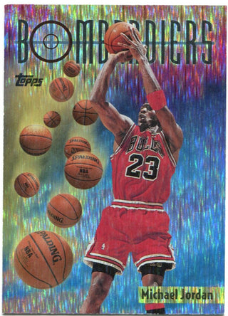 Michael Jordan Topps Bombbardiers 1998