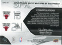 Joakim Noah and Tyrus Thomas 2008 Upper Deck NBA SPX Game Used Patch Card