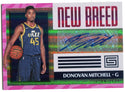 Donovan Mitchell 2017-18 Panini Status New Breed Pink Card #NB-DML