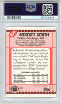 Emmitt Smith 1990 Topps Traded Card #27T (PSA NM-MT 8)