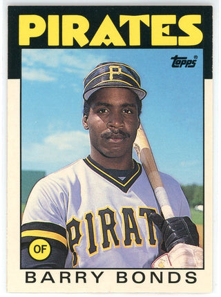 Barry Bonds 1986 Topps Rookie Card #111