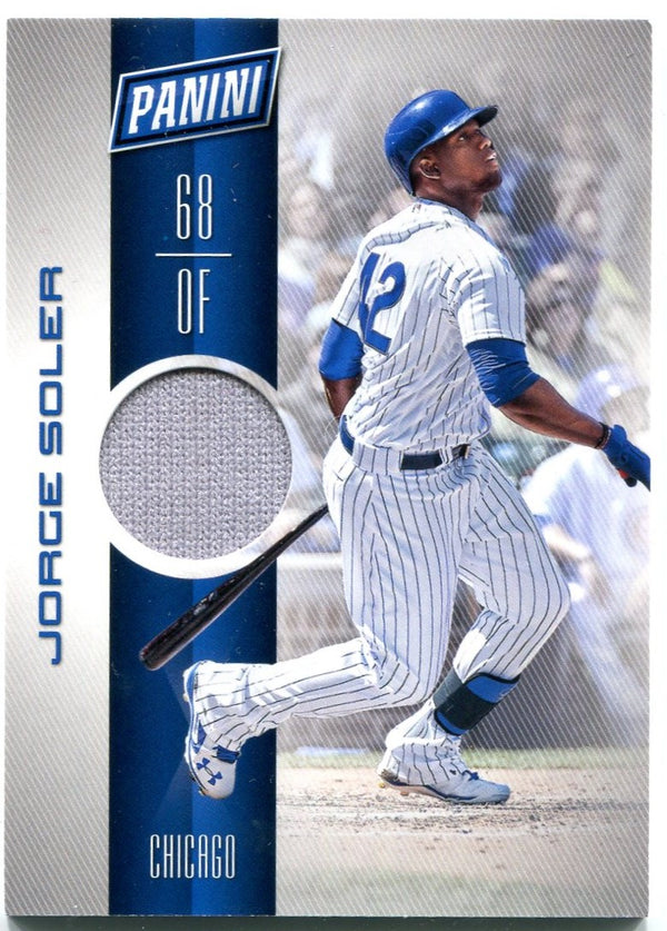 Jorge Soler Panini Jersey Card 2017