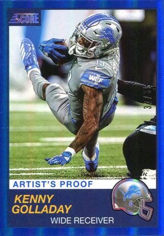 Kenny Golladay 2019 Panini Score Artist's Proof Insert Card