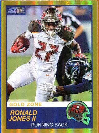 Ronald Jones II 2019 Panini Score Gold Zone Insert Card