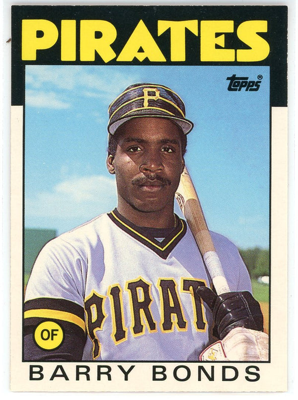 Barry Bonds 1986 Topps Rookie Card #111