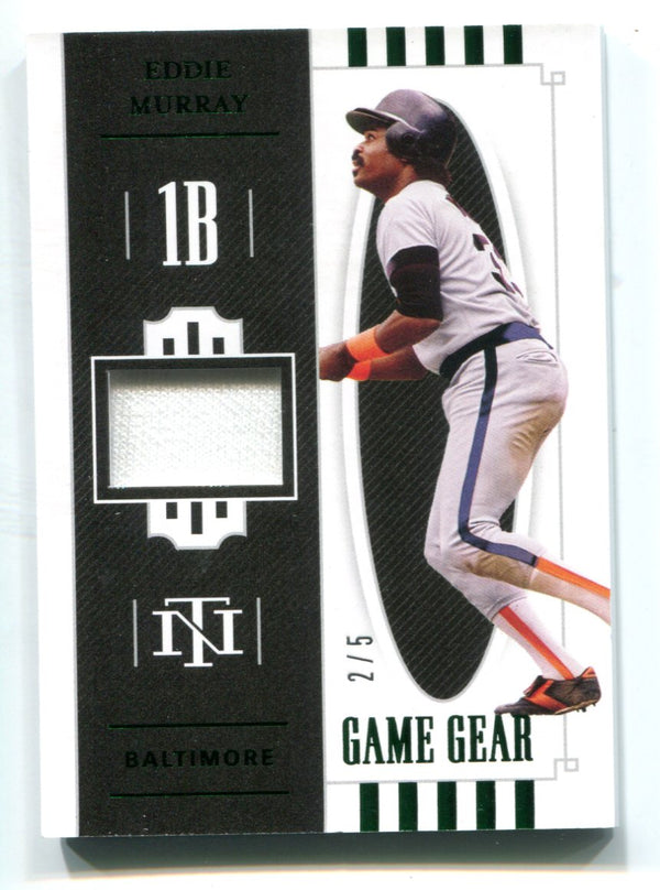 Eddie Murray 2021 Panini National Treasures Game Gear #GGEM /5