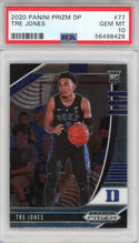 Tre Jones 2020 Panini Prizm Draft Pick Rookie Card #77 (PSA)