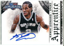 Kawhi Leonard Autographed 2013-14 Panini Crusade Apprentice Card #4